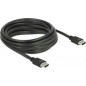 Delock HDMI-kabel 5m Sort